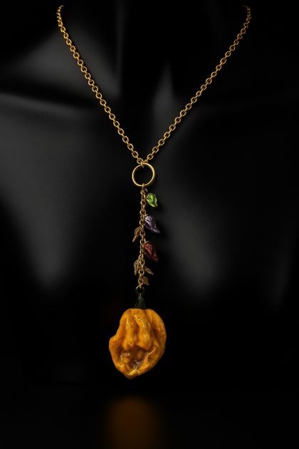 COLLANA "SCORPION" GIALLO