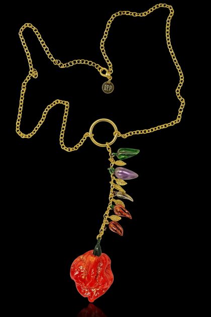 COLLANA "SCORPION" ROSSO