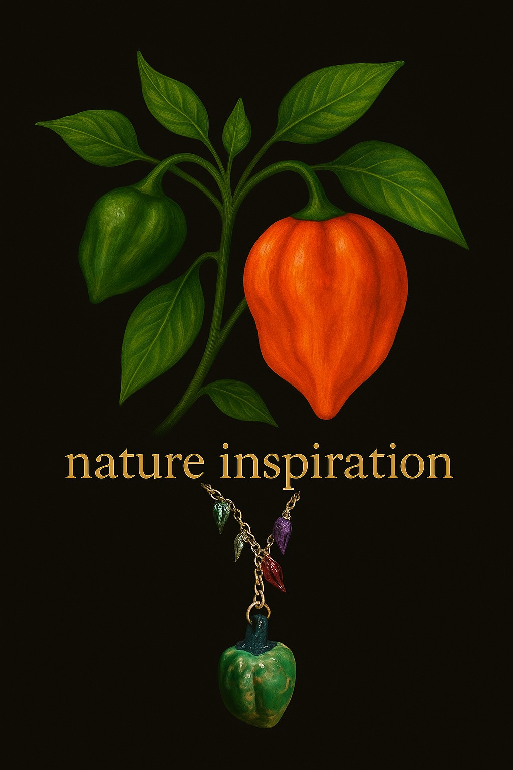 NECKLACE HABANERO COD. RIPCL08VC