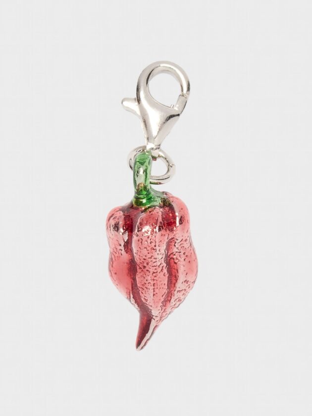 PENDANT SCORPION SILVER RED RIPCIOND5