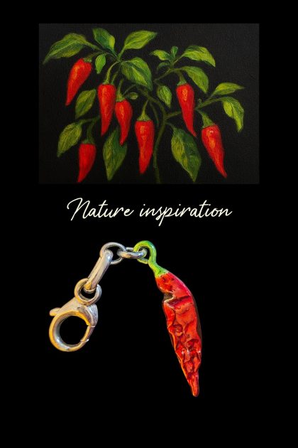 BZ.RIPAB01 ACCESSORIO BORSA PEPERONCINO CALABRESE