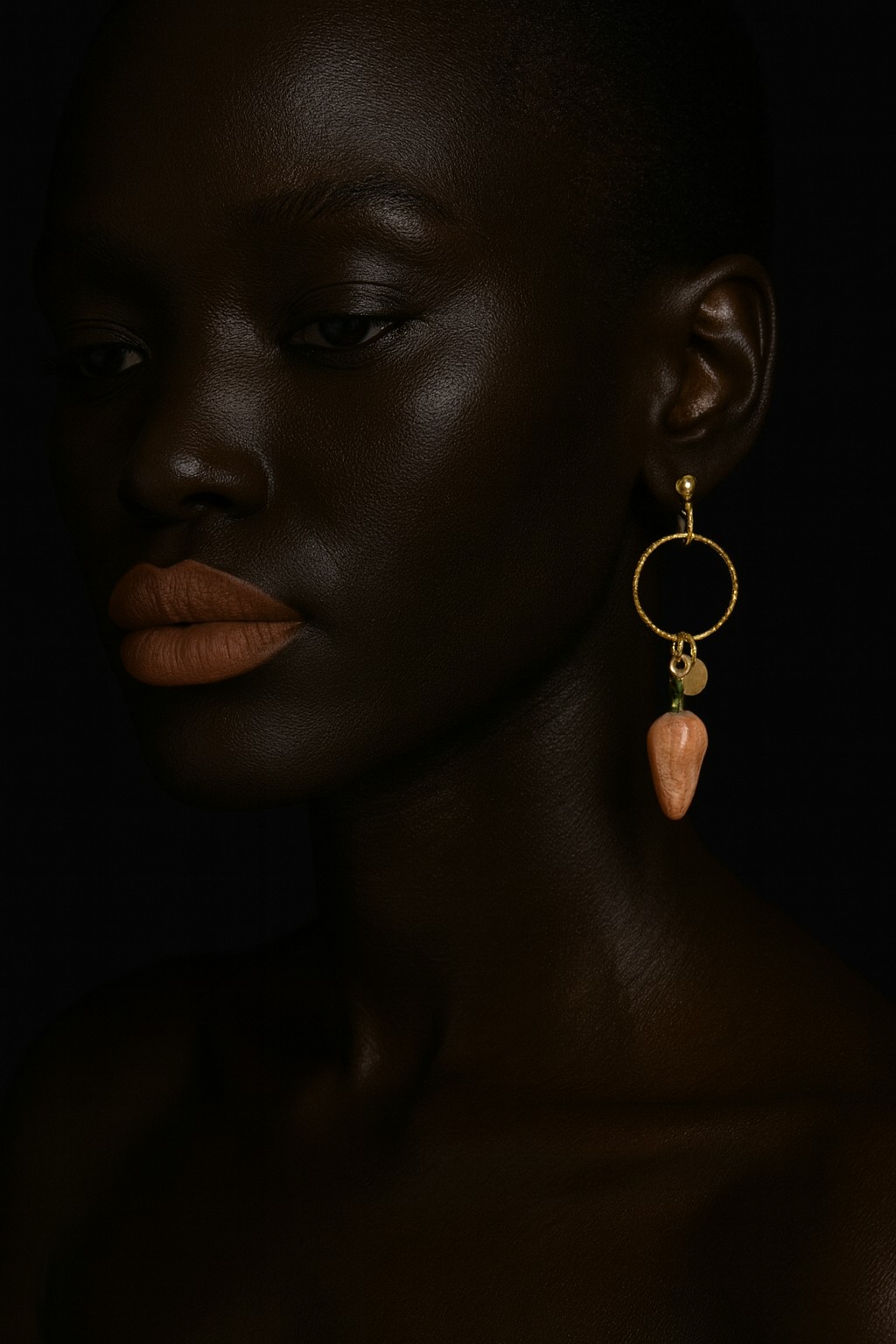 CG ORECCHINI JALAPENO ROSA ANTICO