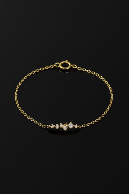 LINEA PIANETA - BRACCIALE DORATO