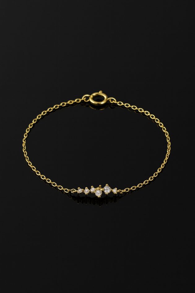 LINEA PIANETA - BRACCIALE DORATO