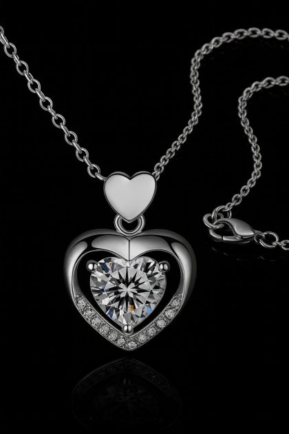 LINEA CUORE - COLLANA PUNTO LUCE