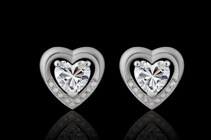 LINEA CUORE - ORECCHINI PUNTI LUCE