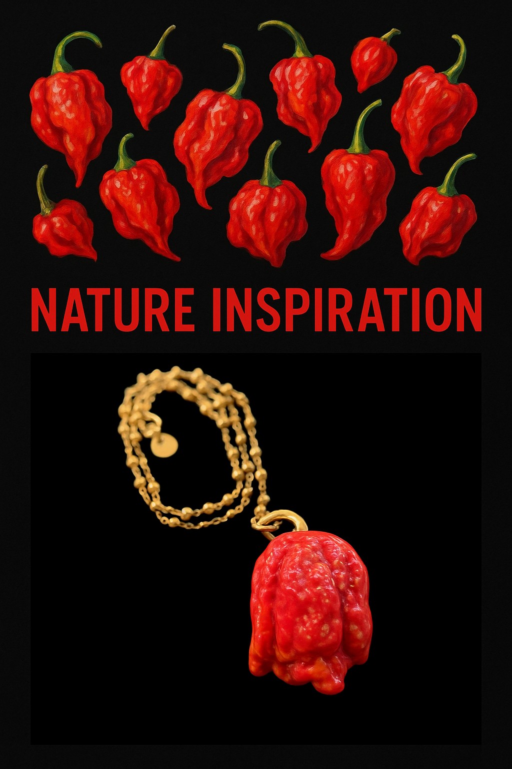 NECKLACE CAROLINA REAPER