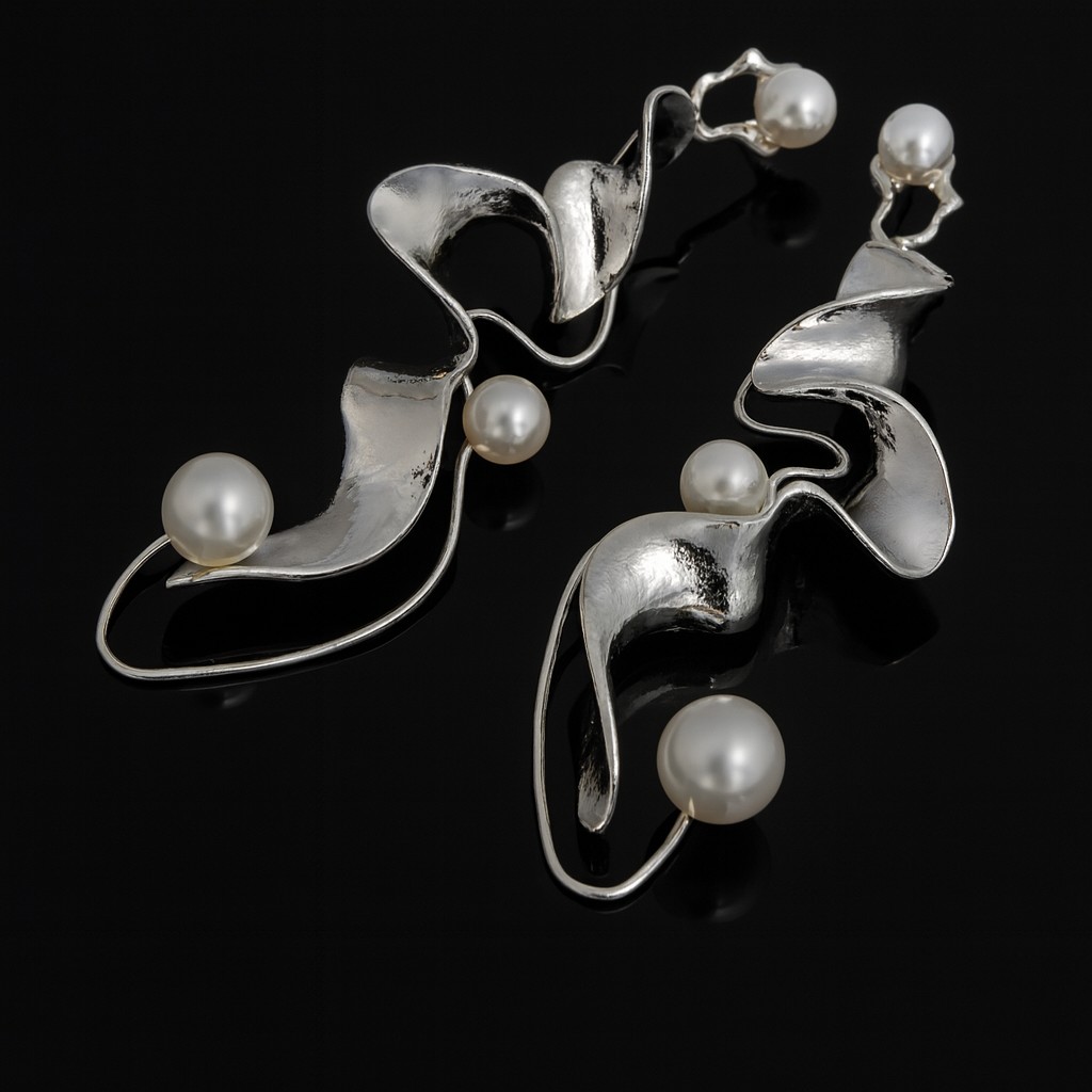 LINEA PEARL - ORECCHINI PENDENTI - immagine 2