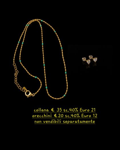 PROMO - COLLANA E ORECCHINI